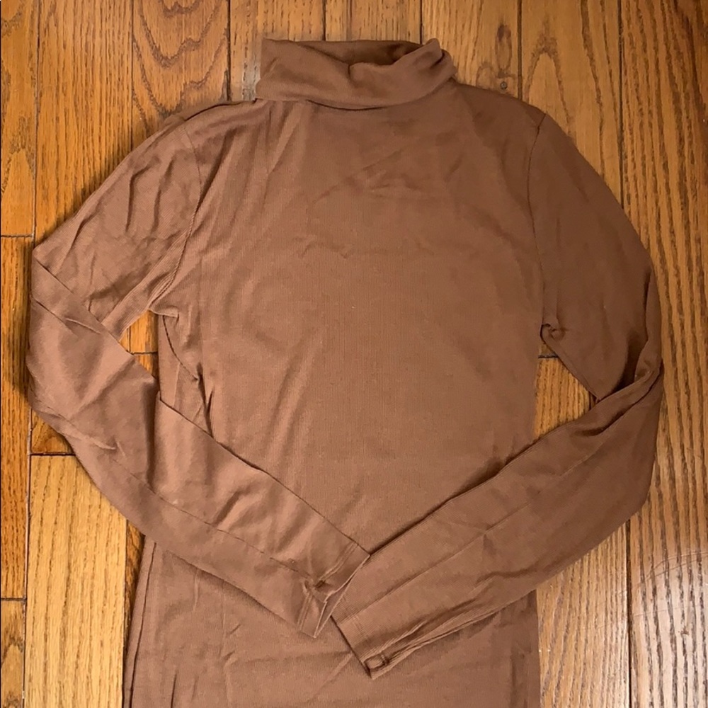 A New Day Camel Turtleneck